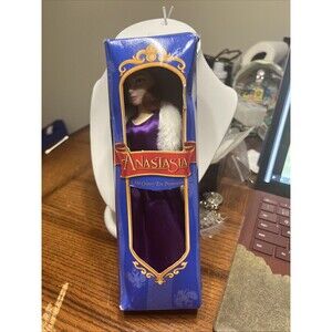 1997 Anastasia Hair Growing Doll 2 Dresses Burger King Kids Meal Toy